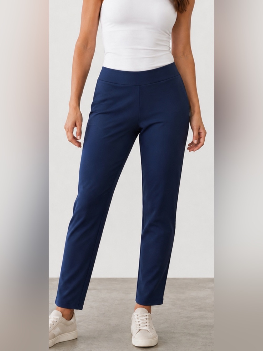 lululemon athletica Navy Slim High-Rise Active Pants